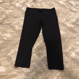 Lululemon wunder under cropped leggings